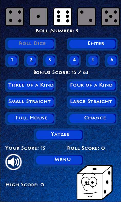 Yatzee Screenshots 1