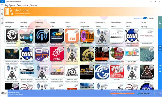 Online Radio Navigator Mobi screenshot 5