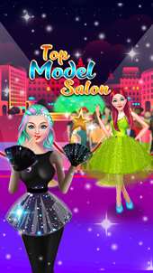 Princess Top Model Salon Makeover Game screenshot 1