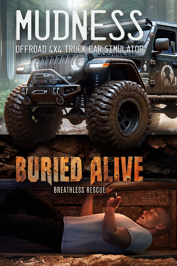 Box shot of Mudness Offroad & Buried Alive