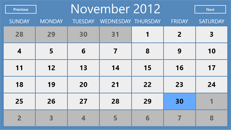 Menstrual Calendar Screenshots 1