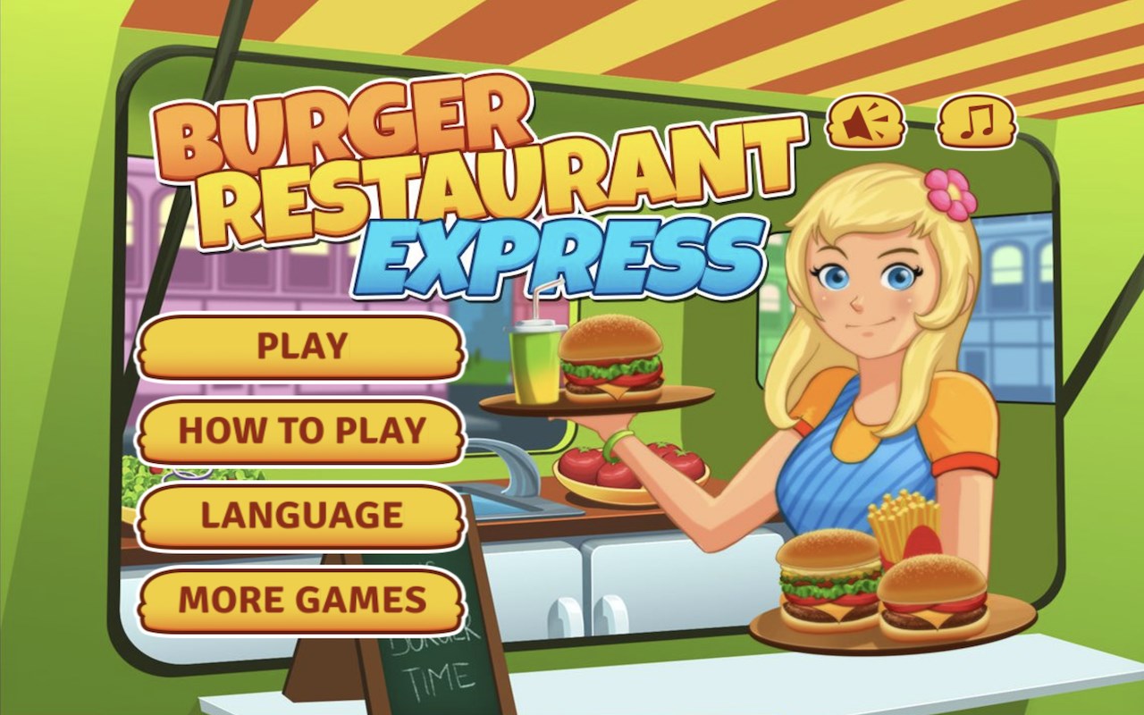 Burger Restaurant Express - Food Game