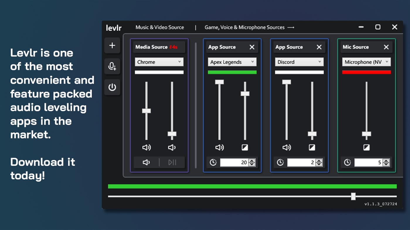 #1. levlr (Windows) โดย: Peter Glass