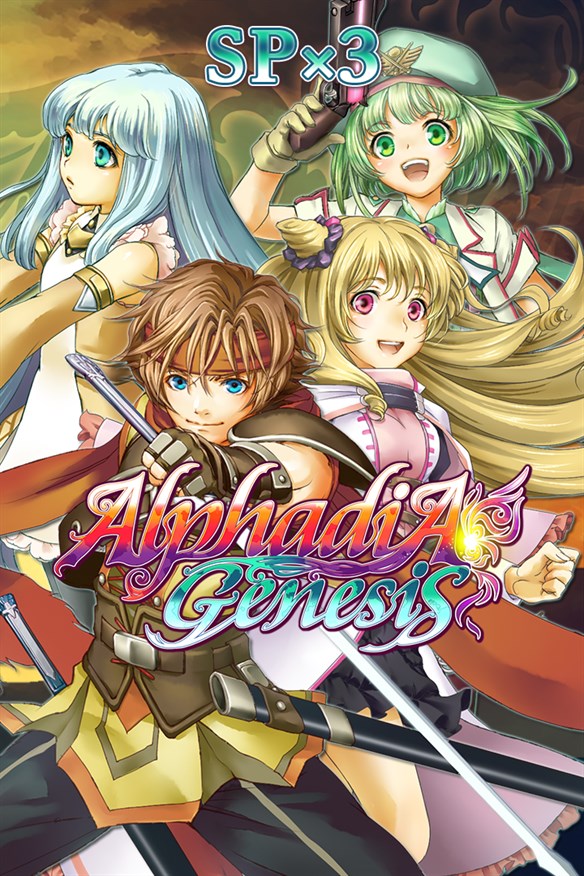 SP x3 - Alphadia Genesis Xbox Series X|S and Xbox One cover art