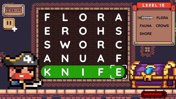 Word Quest Pirates — 3