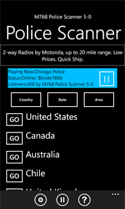 Police Scanner 5-0 Radio screenshot 2