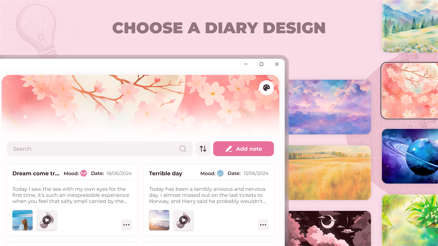 #2. Digital Diary - Creative Day Planner (Windows) By: PHENOMEN AI LAB LLC