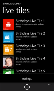 Birthdays screenshot 7