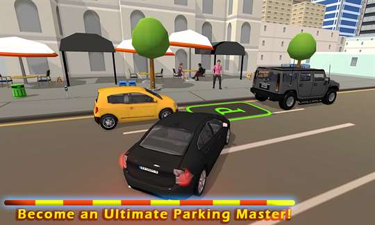 Ultimate City Parking Mania 3D screenshot 1