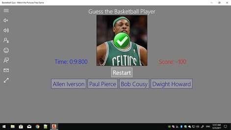 Basketball Quiz : Match the Pictures Free Game Screenshots 2