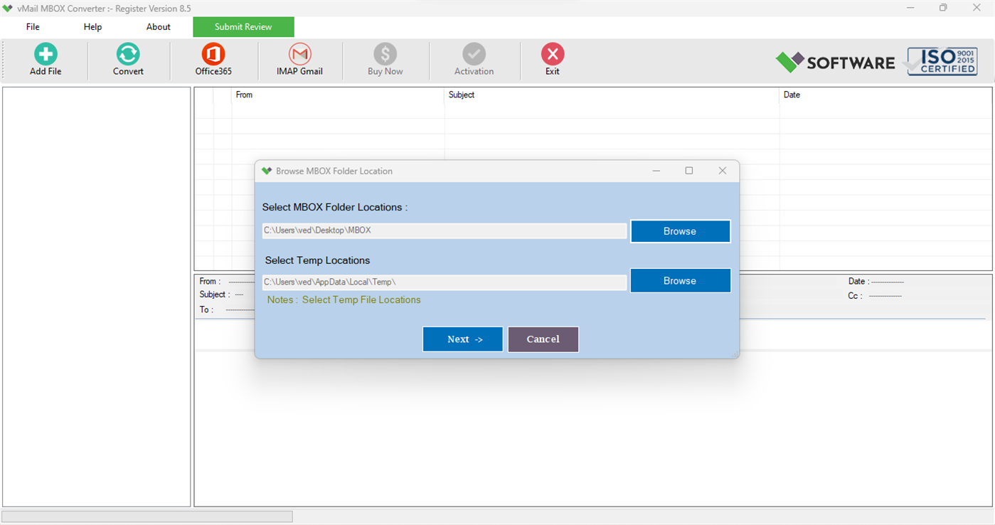 #2. MBOX to PST Converter - Convert MBOX File (Windows) От: VSOFTWARE
