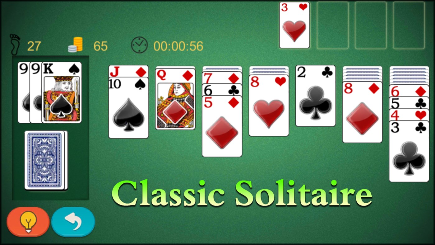 #1. Solitaire Classic 2022 (Windows) Podle: Klondike Solitaire Game