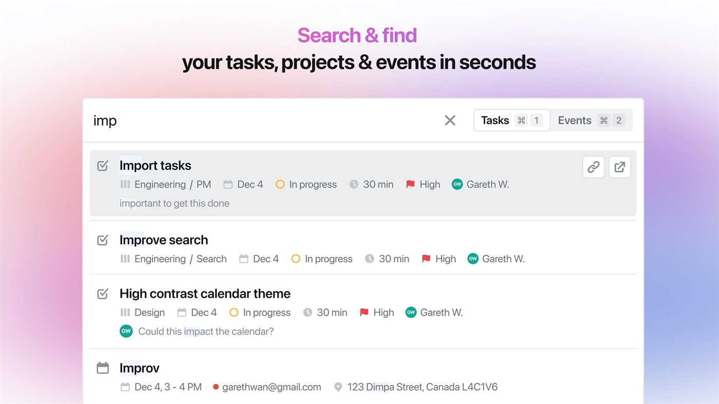 #4. Motion - Projects, Tasks, and Calendar (Windows) By: Motion Software
