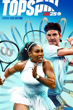 Cover poster for TopSpin 2K25 Cross-Gen Digital Edition