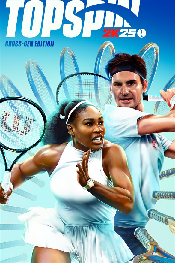 TopSpin 2K25 Cross-Gen Digital Edition Xbox Series X|S and Xbox One cover art