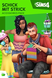 Die Sims™ 4 Schick mit Strick-Accessoires-Pack – Verpackung