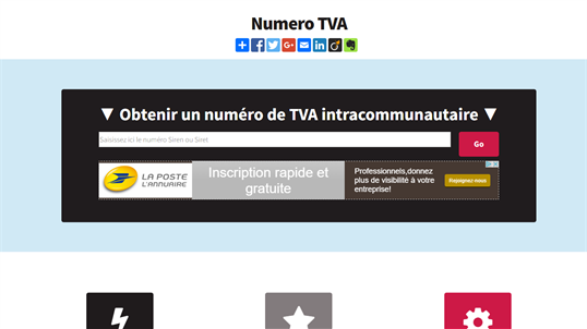 Numero TVA screenshot 1