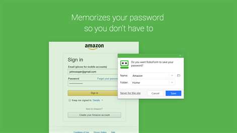 RoboForm for Microsoft Edge Screenshots 2