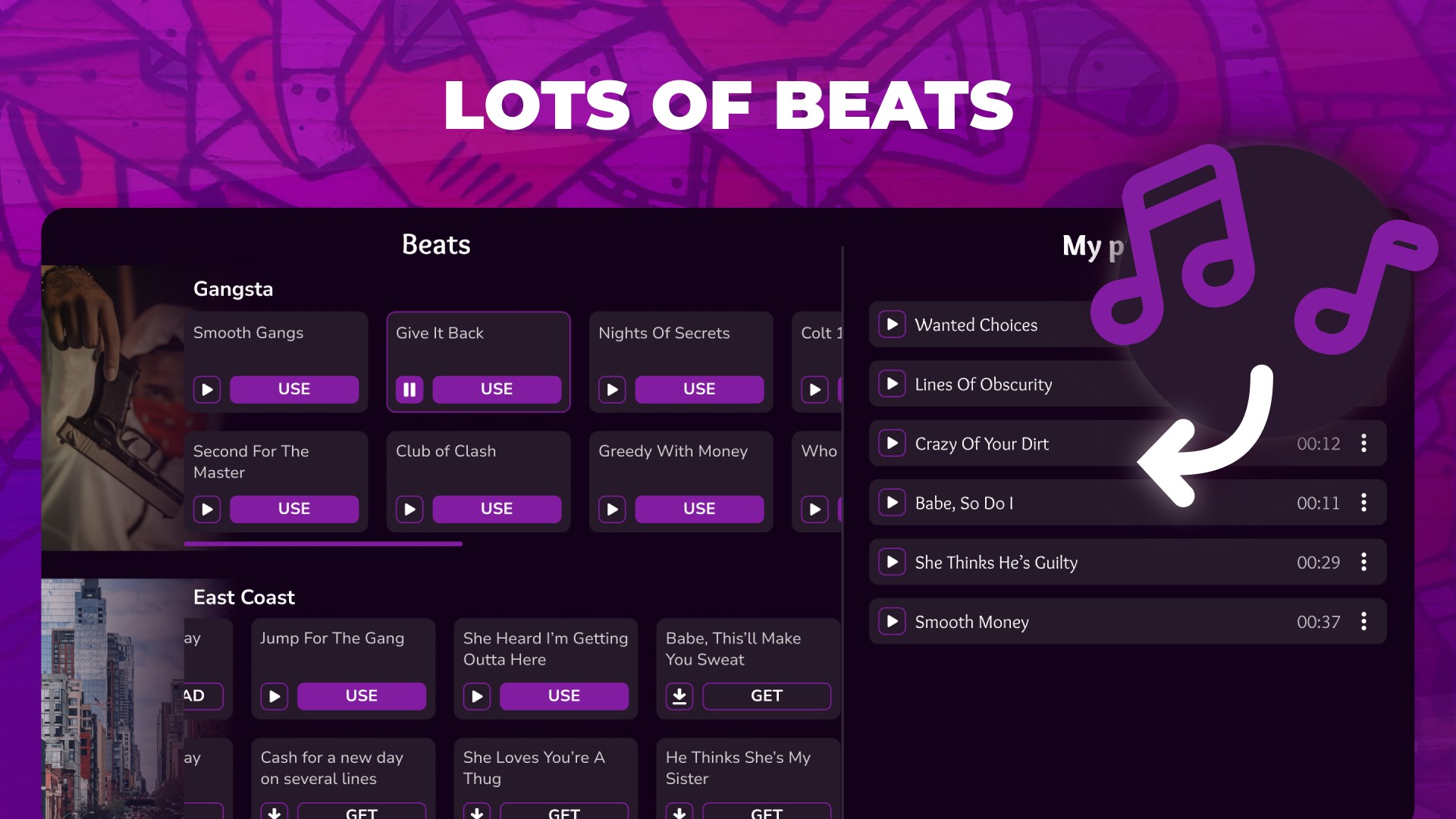 Mixtape Recorder - Rap Music Creator screenshot