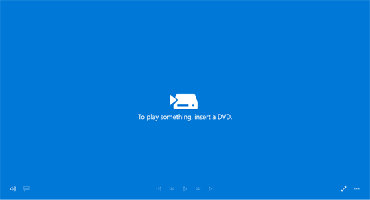 Windows DVD Player screenshot 1