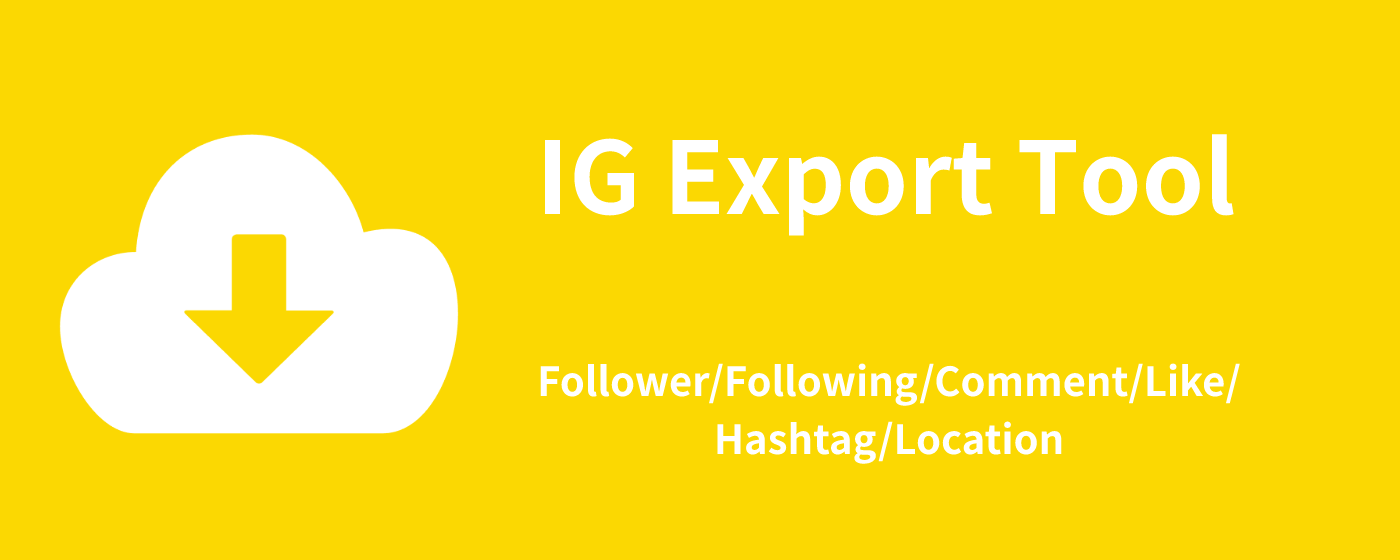 Insta Export Tool - All in one export tool marquee promo image
