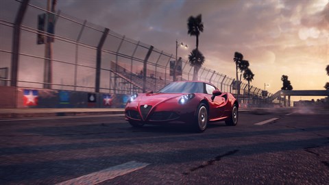 Dostawa samochodu Alfa Romeo 4C