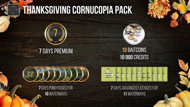 Fishing Planet: Thanksgiving Cornucopia Pack screenshot 3