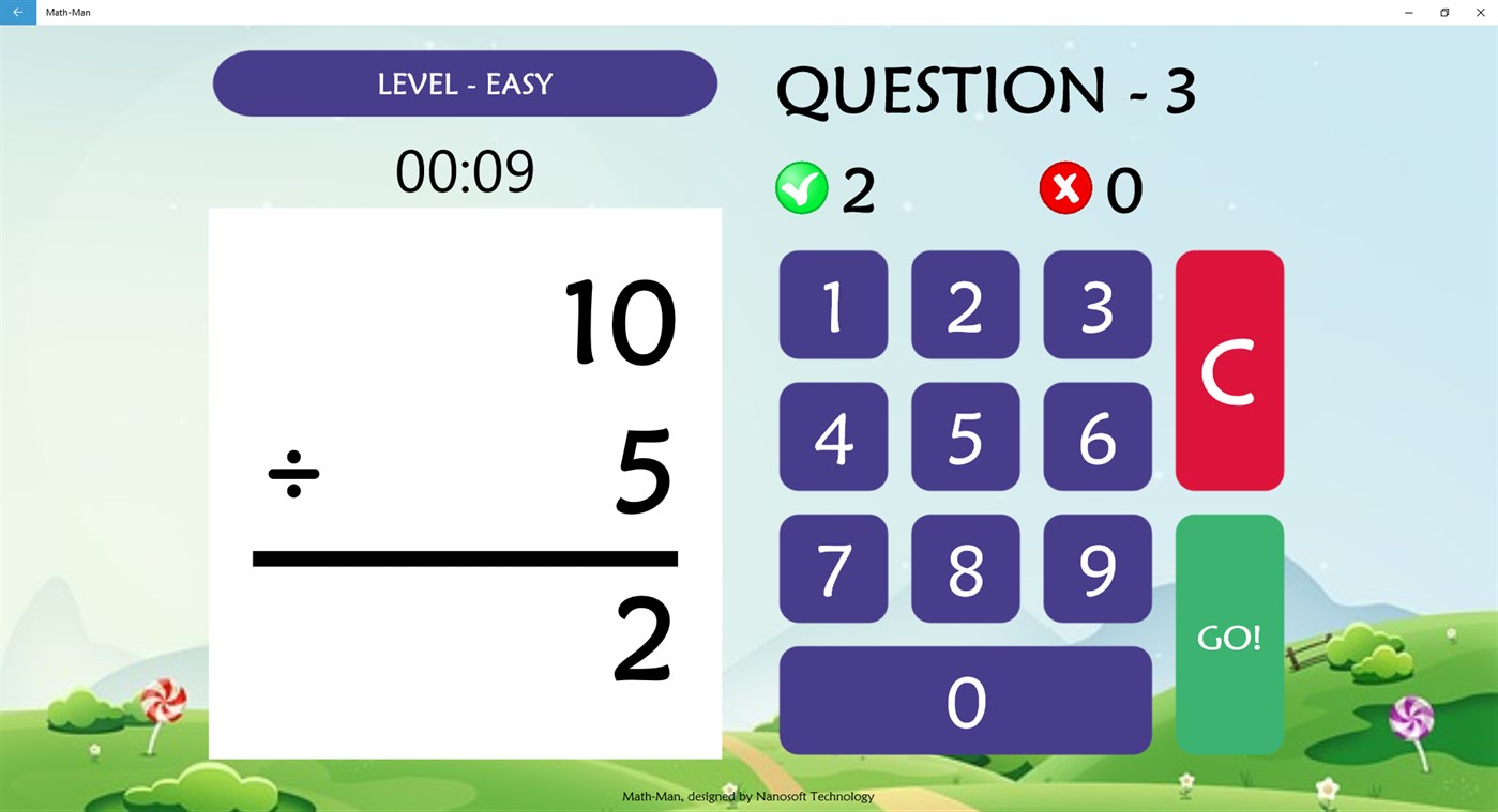 #5. Math-Man (Windows) โดย: nanosoft-india.com