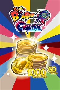 1000 (+50 bonus) Bomber coin