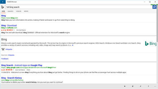 WebKit Browser screenshot 2