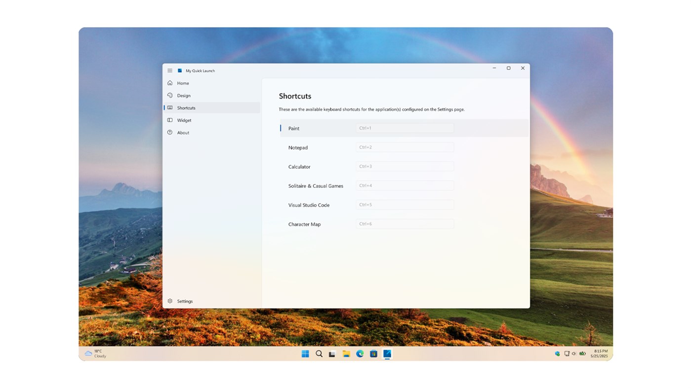 #7. My Quick Launch (Windows) By: Stefan vd