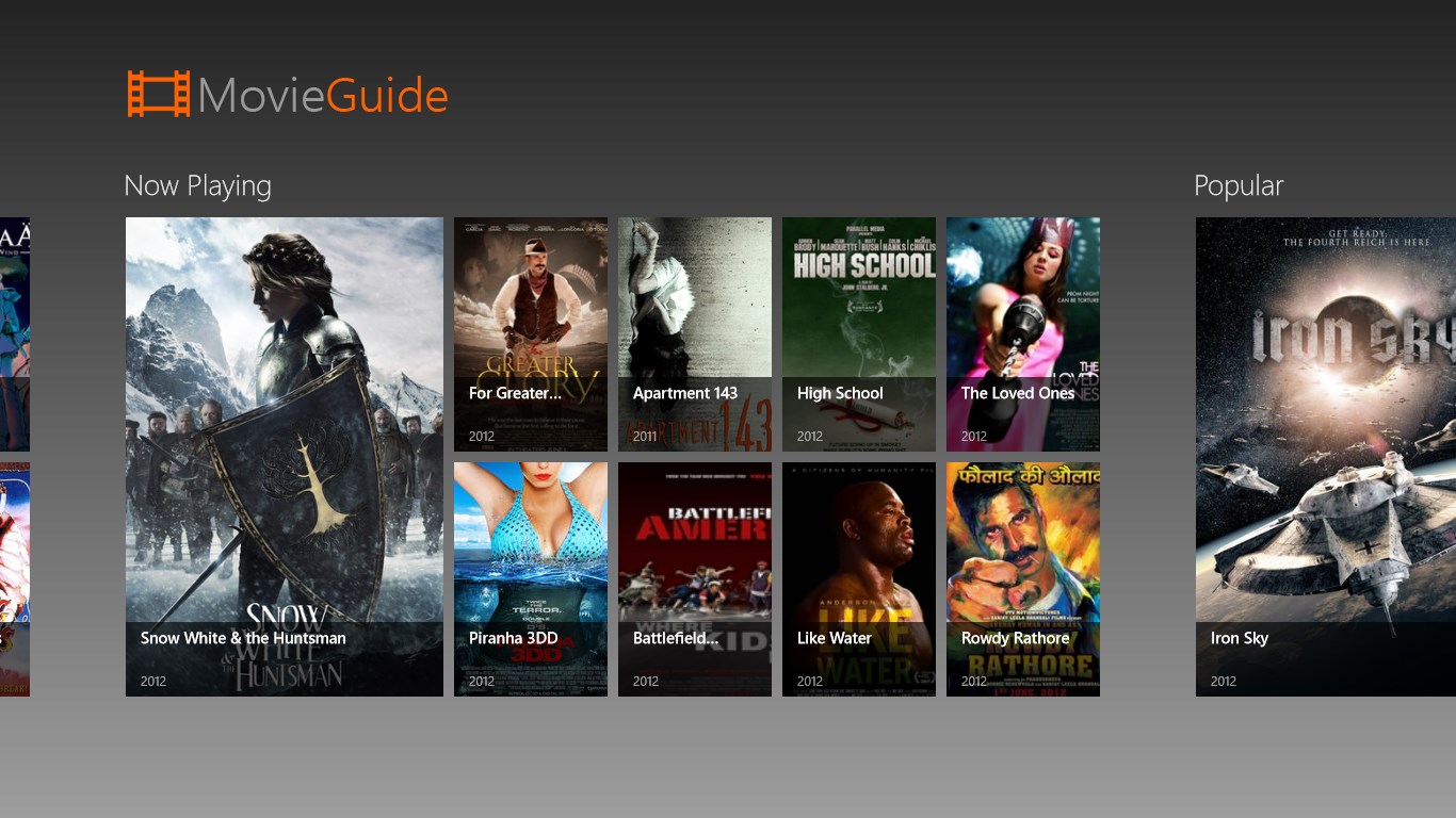 Movie Guide for Windows 10
