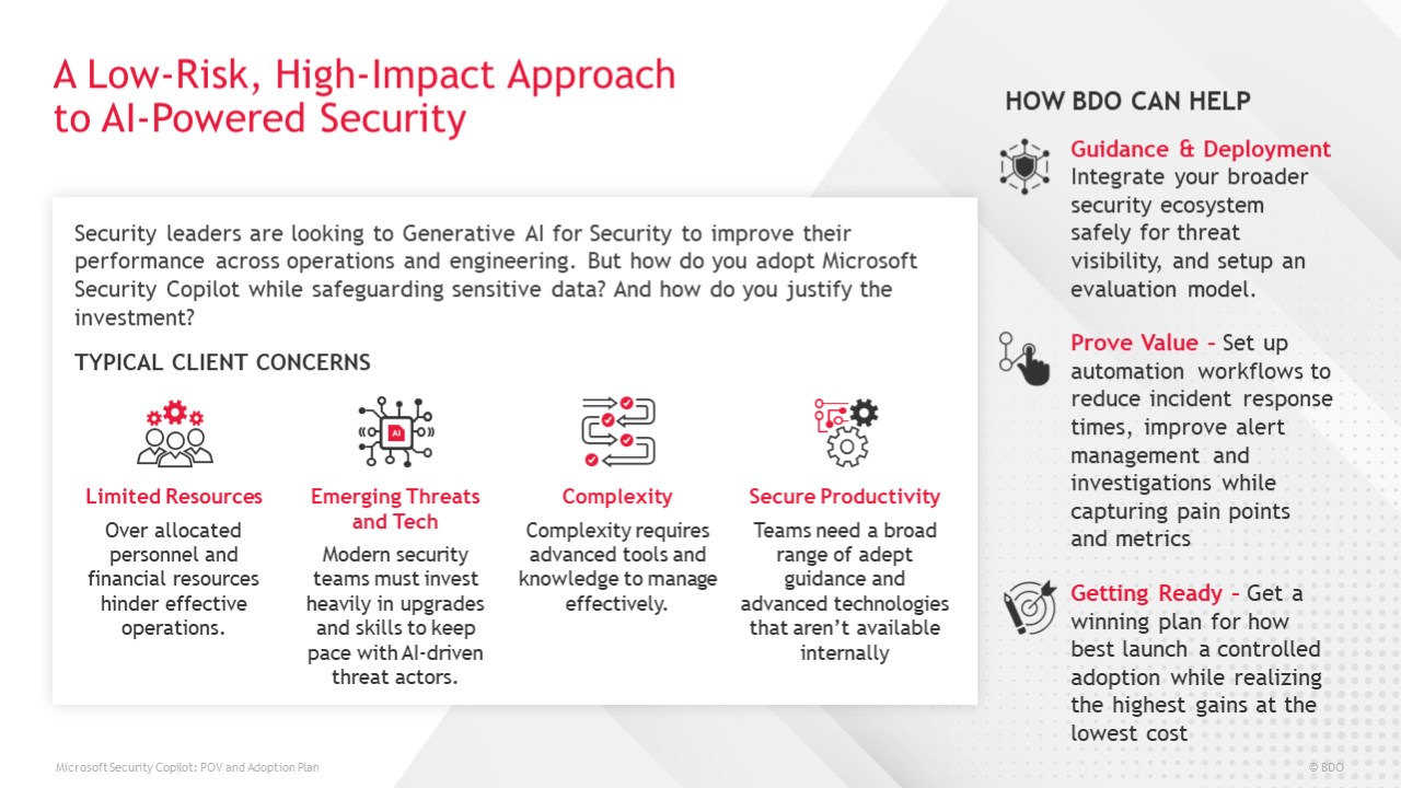 Snapshot 4 of Microsoft Security Copilot POV & Adoption Plan