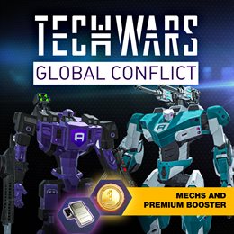 Aperçu Techwars Global Conflict - Mechs and Premium Booster