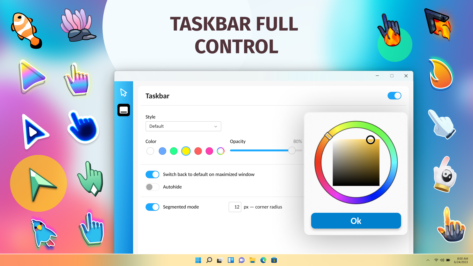 Custom Cute Cursors - Desktop Customization screenshot