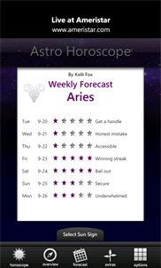 Astro Horoscope by Kelli Fox screenshot 6
