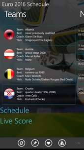 Euro 2016 Schedule & Result screenshot 3