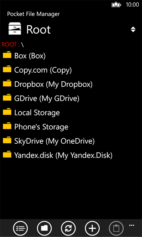 Pocket File Manager Screenshots 1