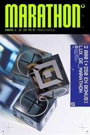 2 000 (+250 en bonus) LUX de Marathon