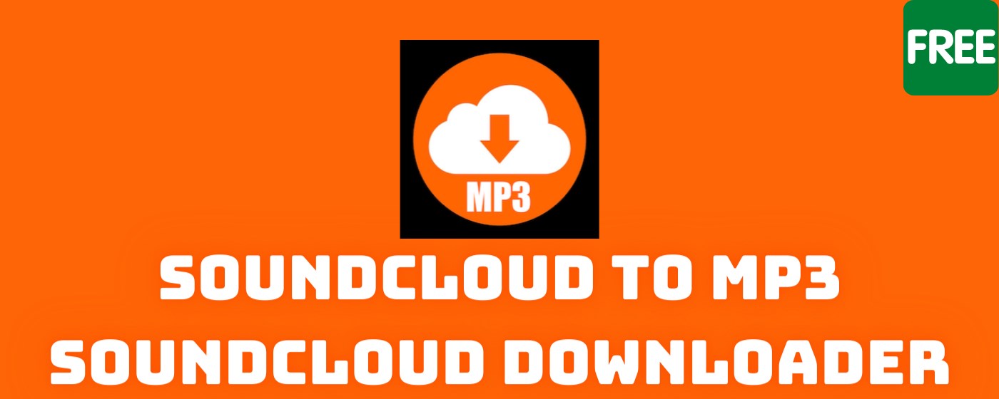 SoundCloud To MP3 - SoundCloud Downloader marquee promo image