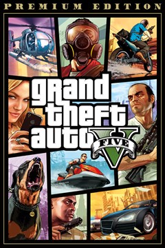 Cover poster for Grand Theft Auto V: Premium Edition