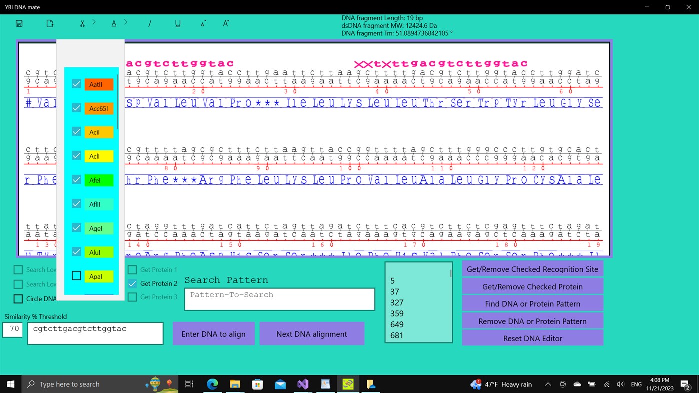 #1. YBI DNA mate (Windows) Ved: yegoris
