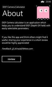 DOF Camera screenshot 4
