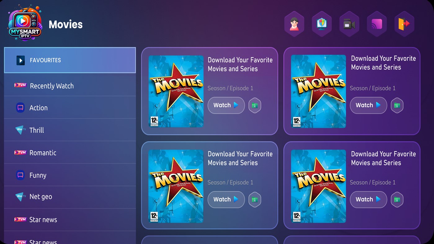 #7. My Smart IPTV: Watch LiveTV (Windows) Podle: Discover_App