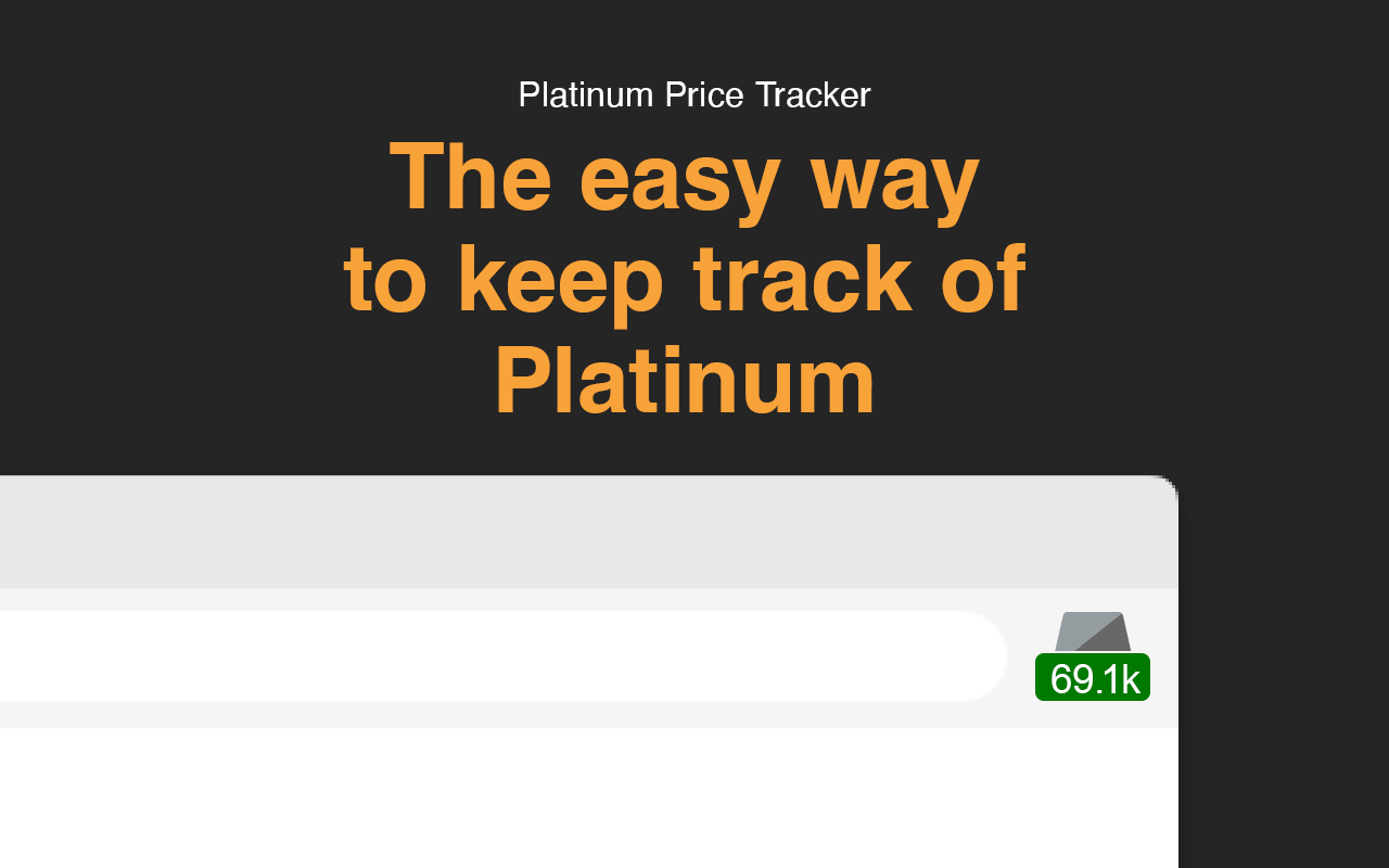 Platinum Price Tracker