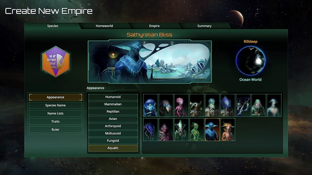 Stellaris: Aquatics Species Pack screenshot 1
