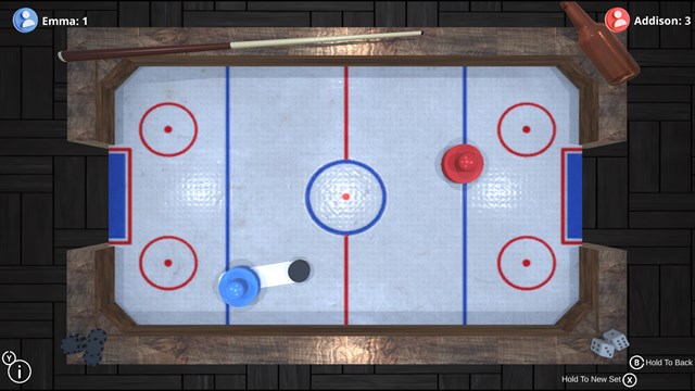 Twinshot Air Hockey: Instant 2-Player Action screenshot 1