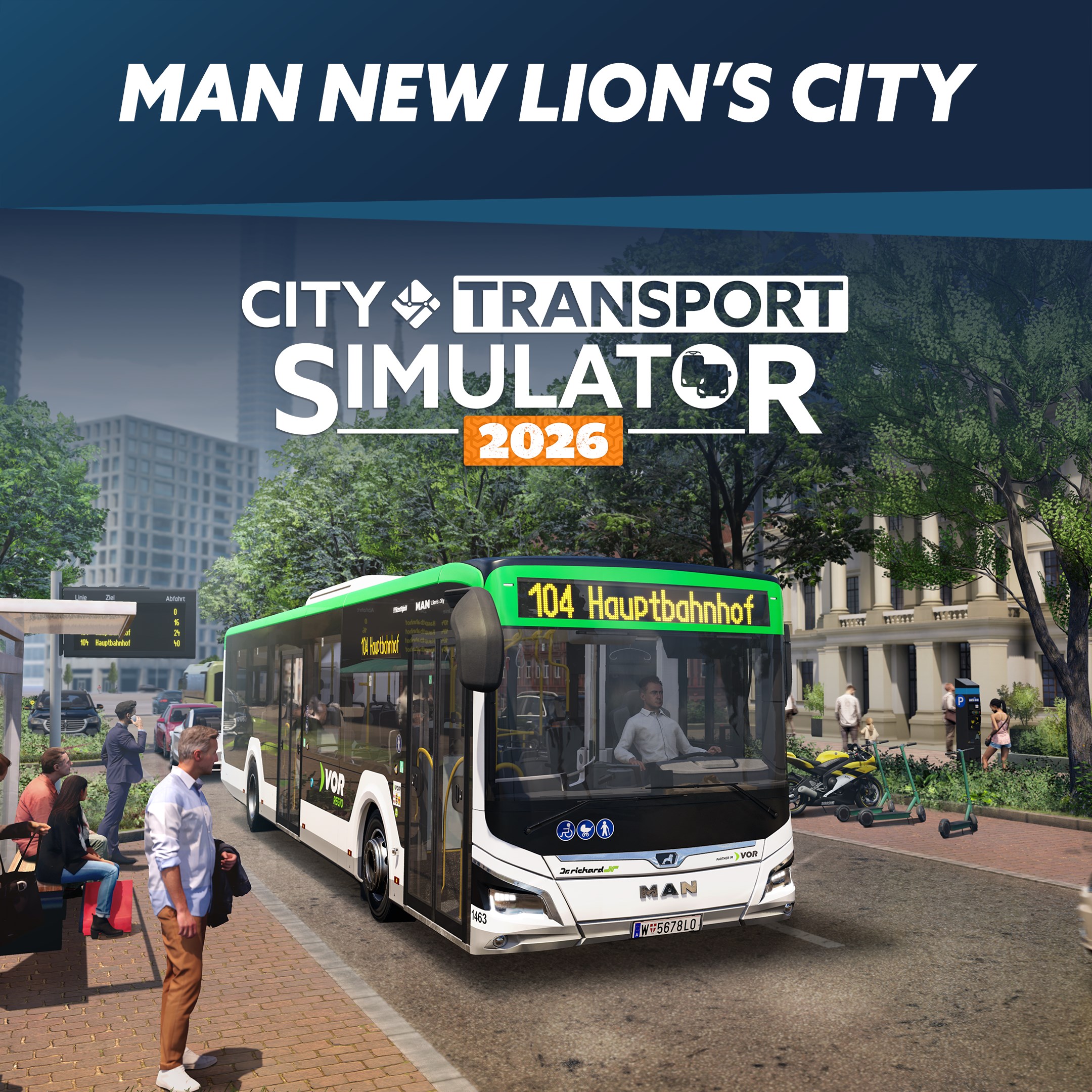 CTS 2026 - Bus DLC: MAN New Lion's City - City Transport Simulator