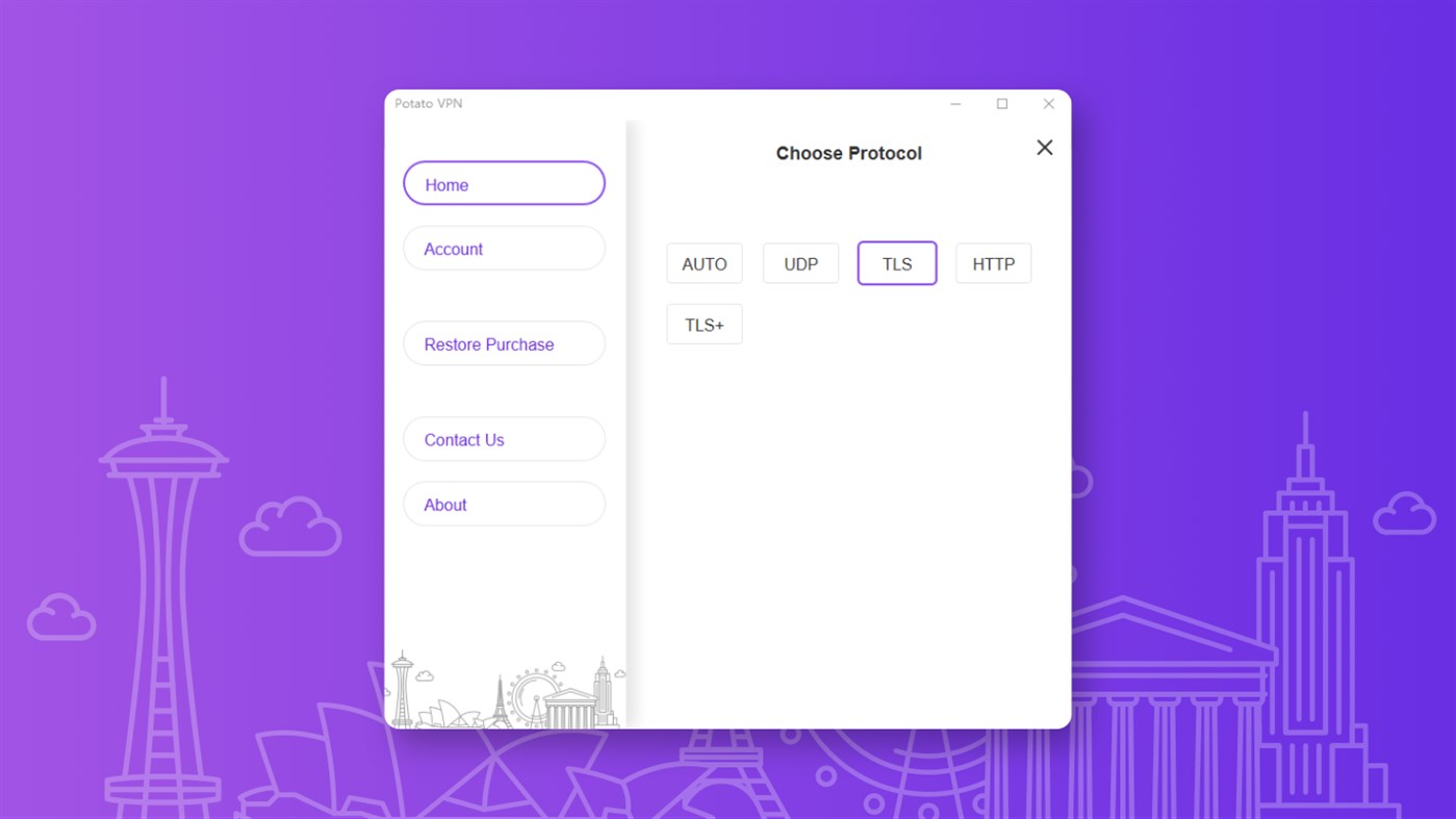 #3. VPN PotatoVPN - Best Unlimited Proxy (Windows) di: FASTPOTATO PTE. LTD.