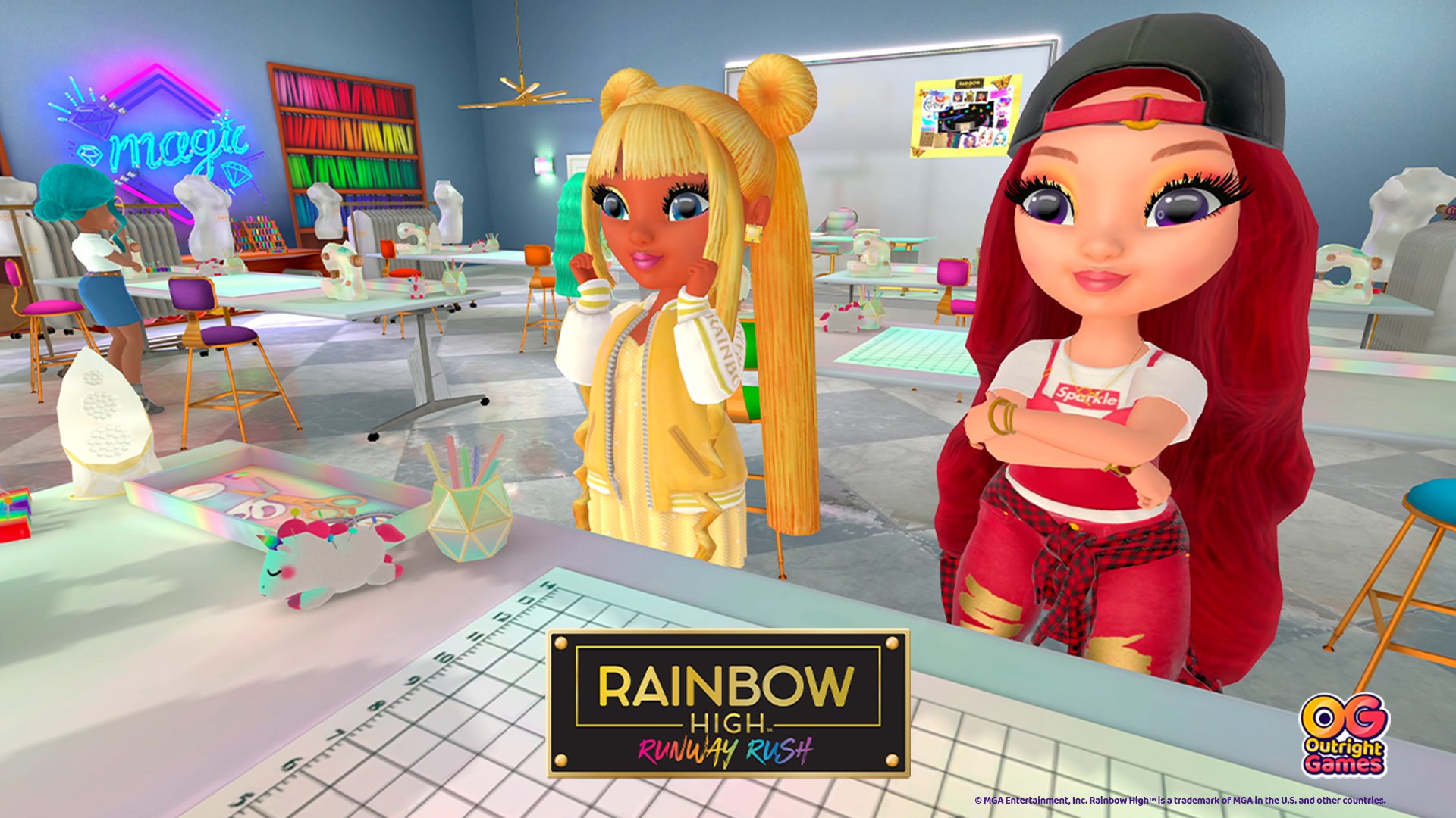 NEW Rainbow High Rainbow Rush!  Rainbow High Video Games 